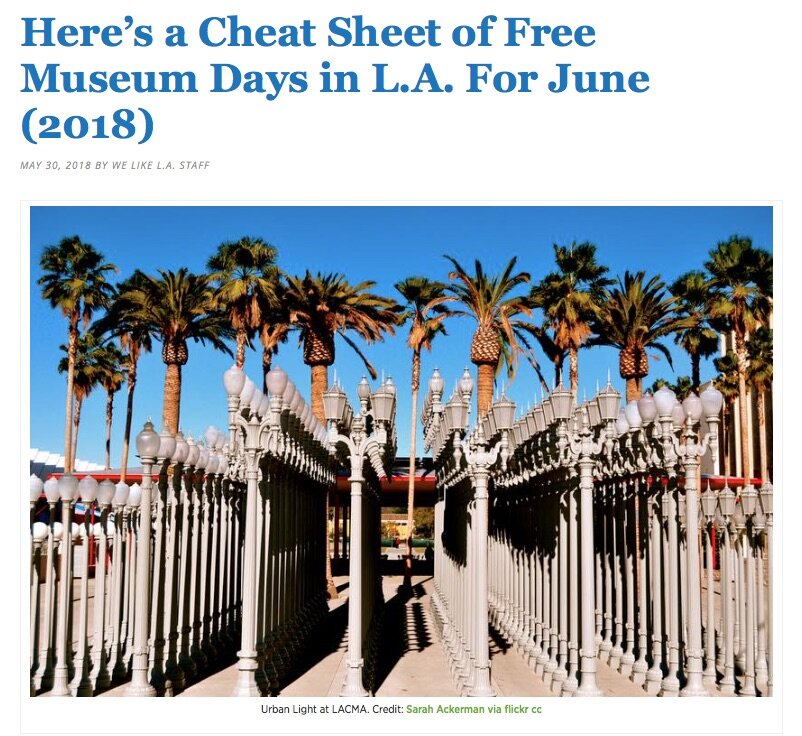 List of June’s free museum days in Los Angeles