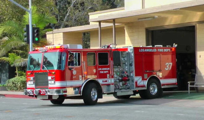 LAFD responds to “Electrical Problem” on Sarbonne Road