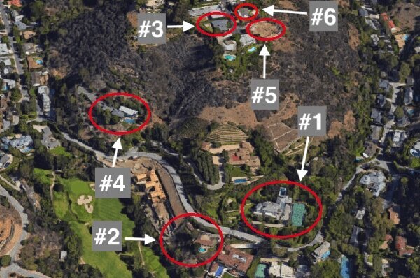 In the news:  Local Bel-Air real estate and LA City-FBI probe