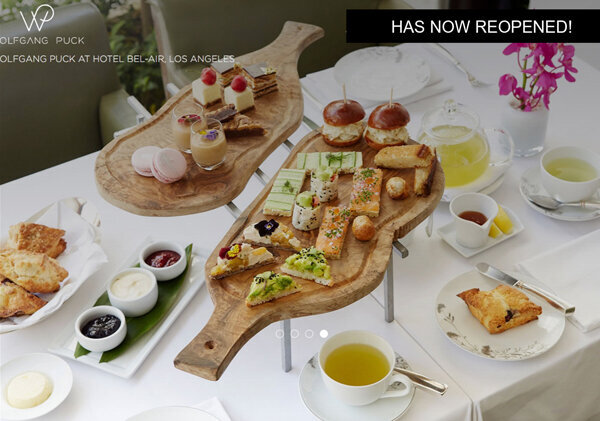 Hotel Bel-Air:  Wolfgang Puck at Hotel Bel-Air has reopened!