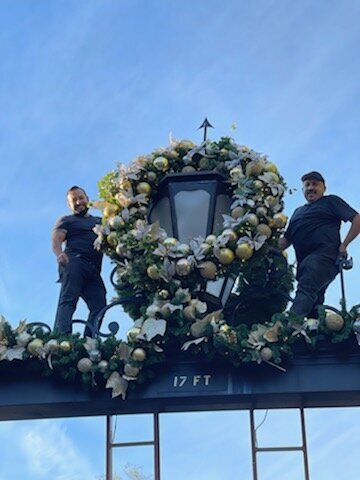 Keep Bel-Air Beautiful (“KBAB”) News:  Holiday Decorations are Up!