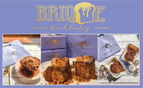 French toast this Sunday? Brique French Toastery at Bel-Air Association parking lot — 11 AM to 2 PM