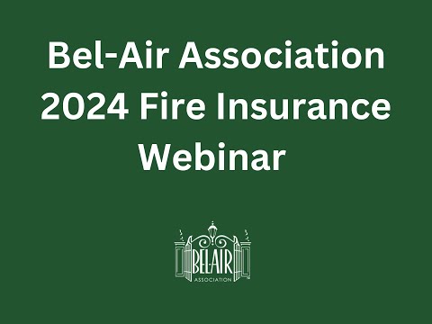 2024 Fire Insurance Webinar