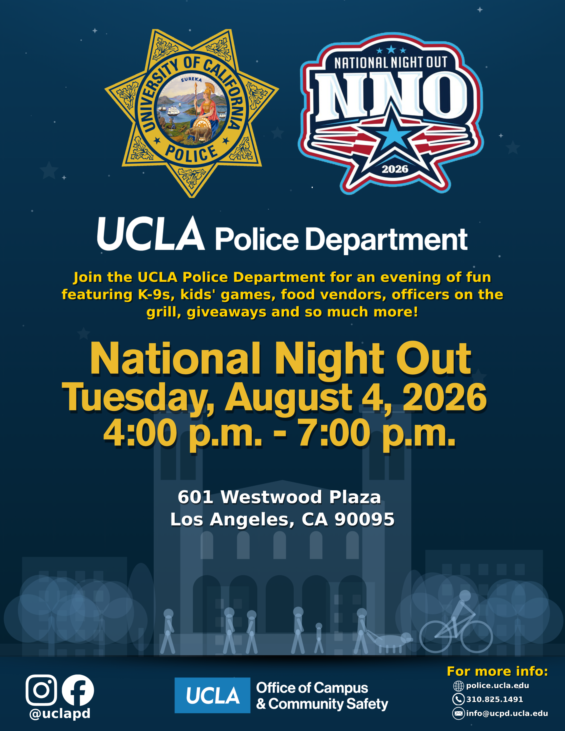 UCLA Police Department National Night Out